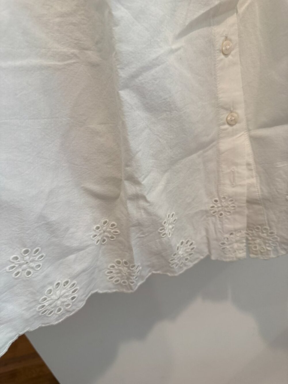 GAP Eyelet Hem PJ Dress - NWT - Large - Picture 5 of 7
